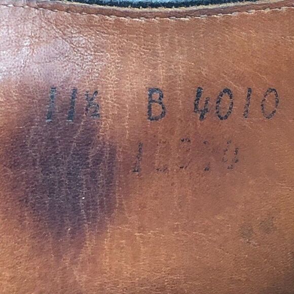 Allen Edmonds Boston Mens Black Leather Monk Strap Dress Shoes 11.5 B Model 4010 - Picture 9 of 9